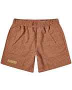 INTERCEPT HOUNDSTOOTH SHORTS BROWN