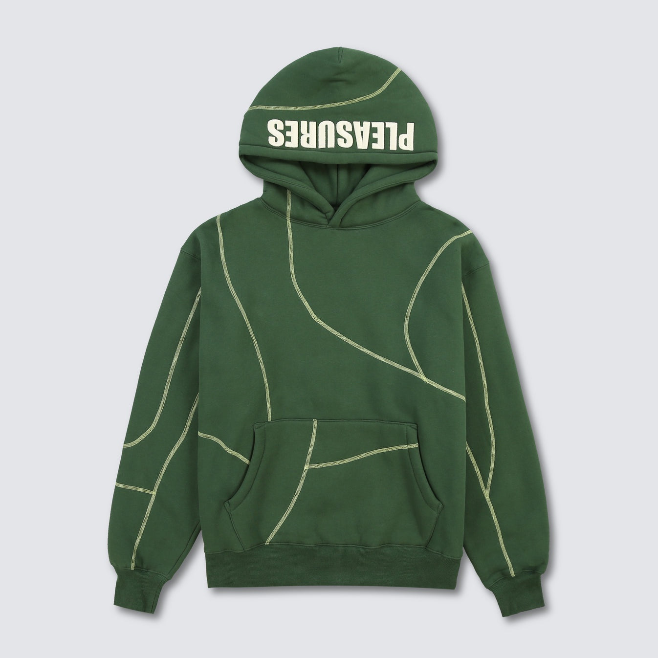 Vein Hoodie Green