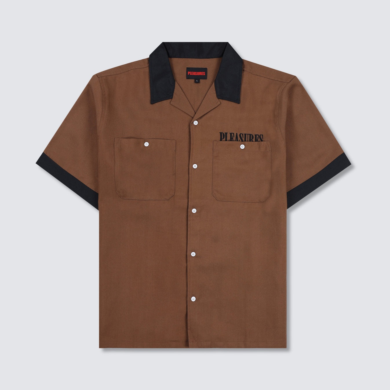 Daisy Bowling Button Down Brown