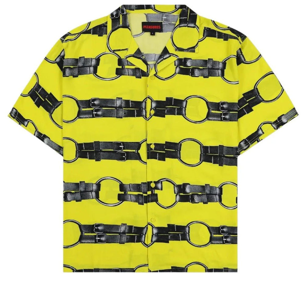 Straps Button Down Yellow