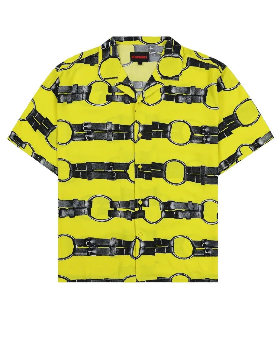 Straps Button Down Yellow