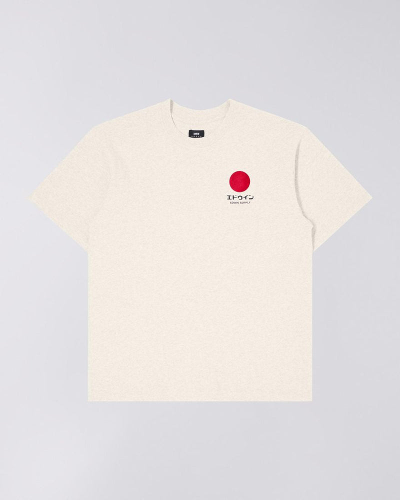 Japanese Sun TS white garment washed