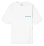 Logo print short sleeve Tshirt White