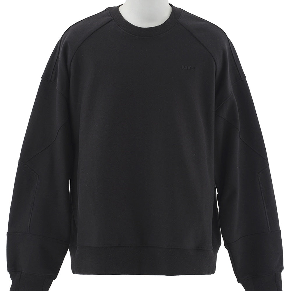 Reverse Weave Pocket Sweatshirts Black