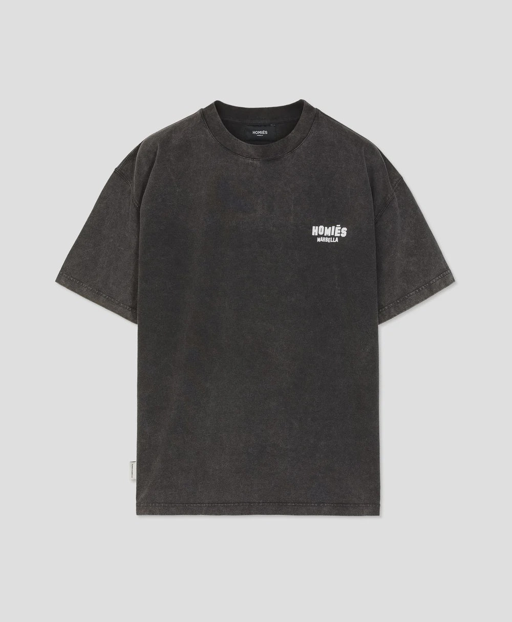 Mapa T Shirt Middle East Vintage Grey