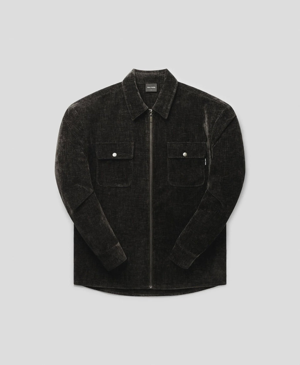Hakim Velvet Ls Shirt Black