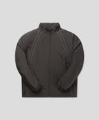 Taye Logo Relaxed Track Jacket Obsidian Black