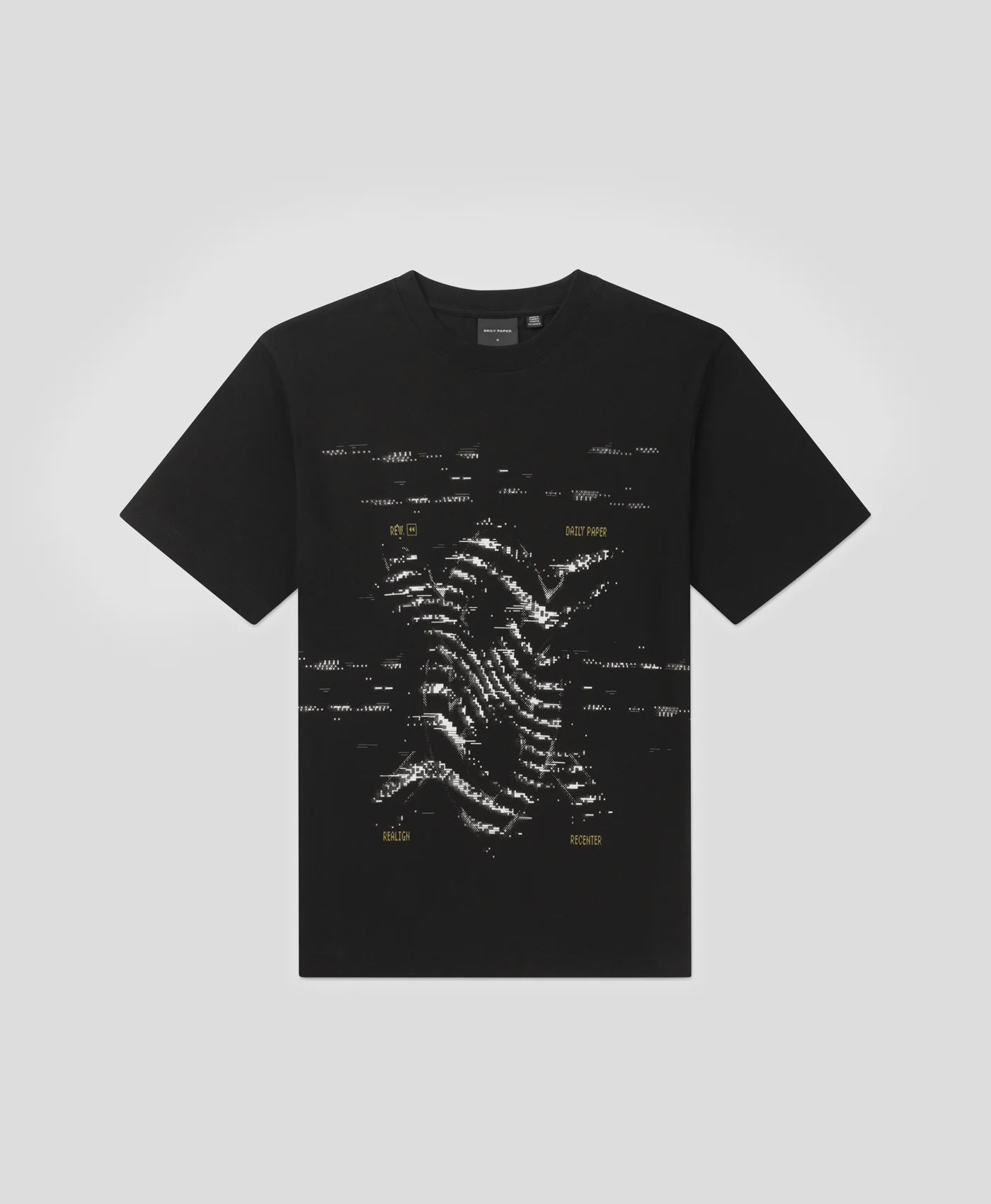 Rewind Ss T Shirt Black