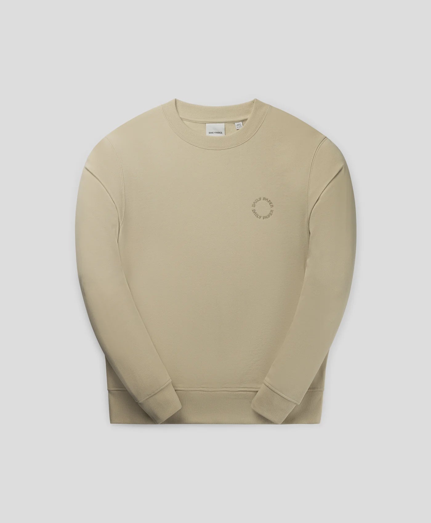 Orbit Emb Sweater Pelican Beige