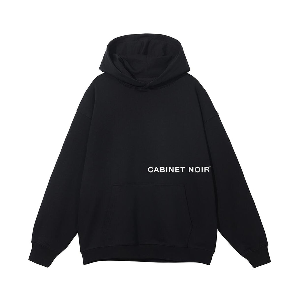 Aw24 Side Logo Hoodie Black