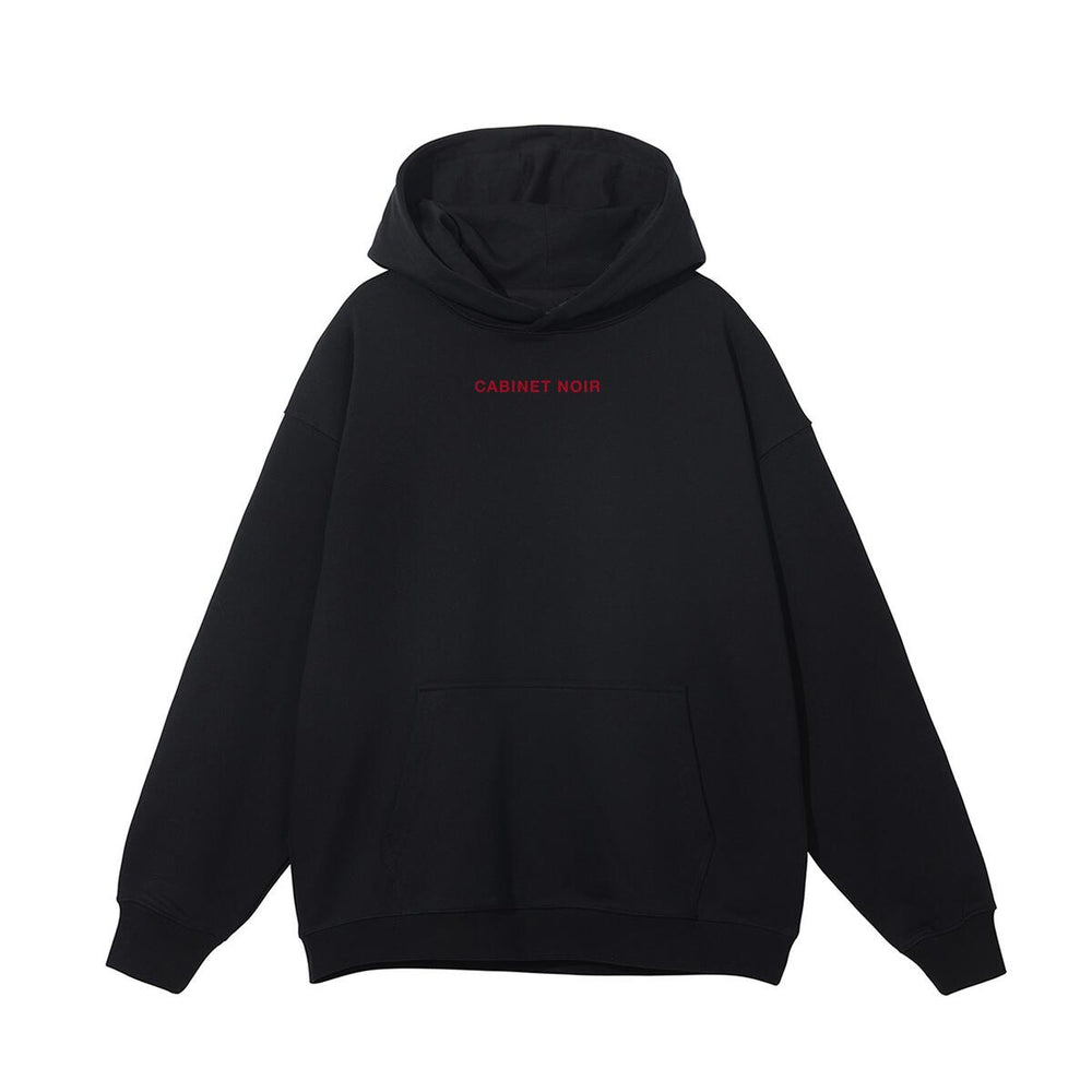 
                      
                        Cabinet Noir Brush Stroke Noir Hoodie Black
                      
                    