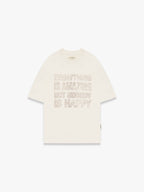 Quote Tshirt  Cream