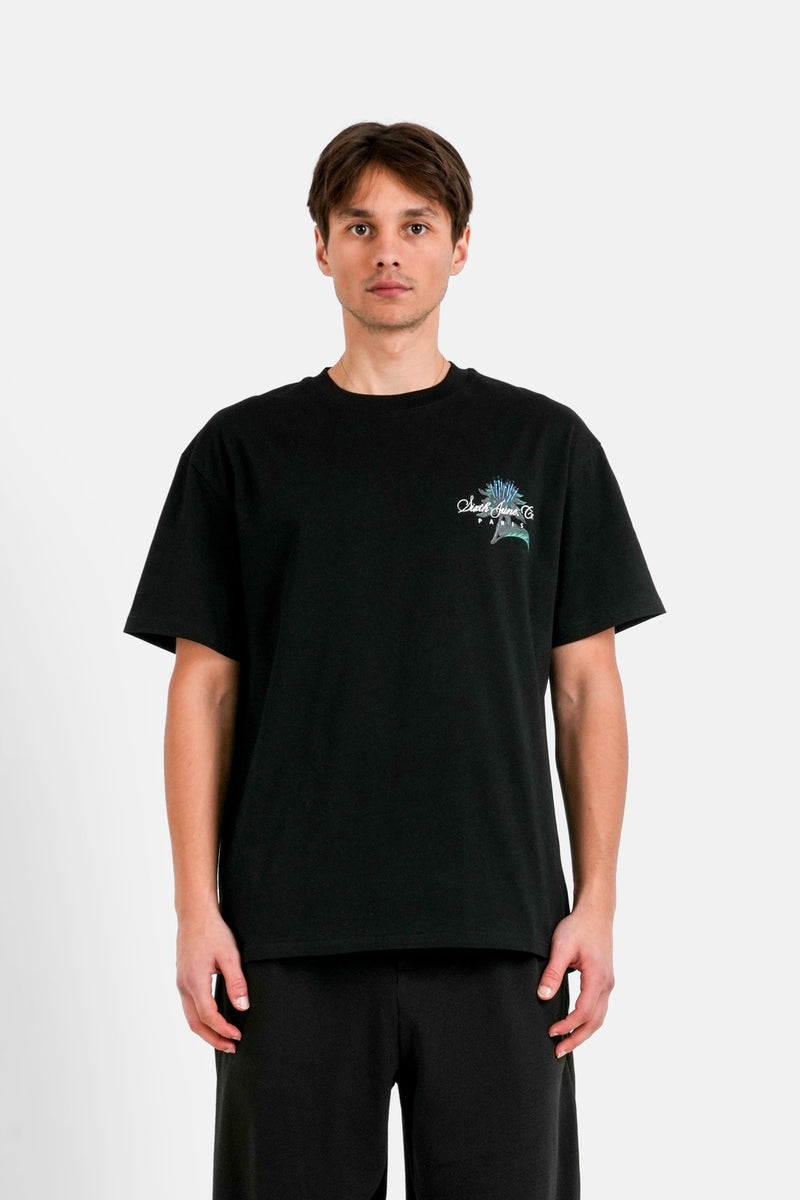 T Shirt Elevated Thistle Graphic 25626 Blac