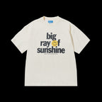 Smiley Sunshine T Shirt Butter Cream