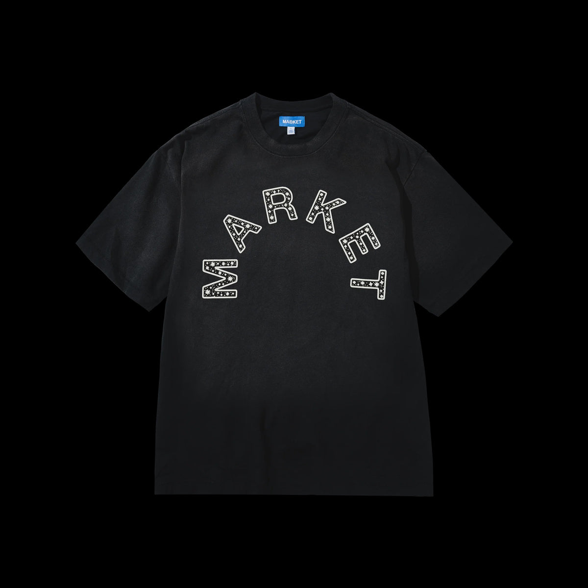 Starry Arc T Shirt Jet Set Black