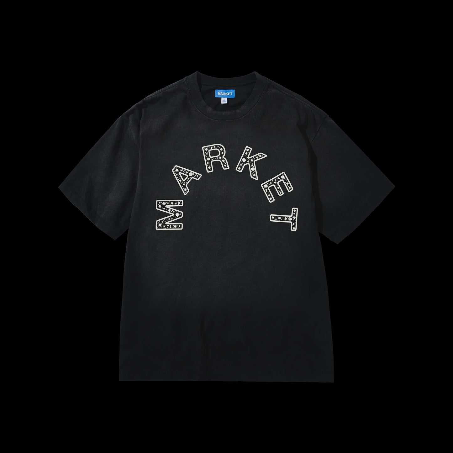 Starry Arc T Shirt Jet Set Black