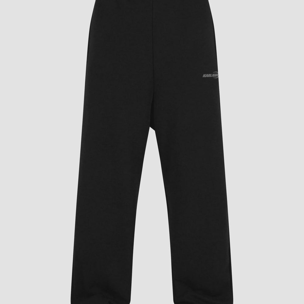 Kani Ellipse Straight Leg Sweatpants Black