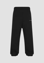 Kani Ellipse Straight Leg Sweatpants Black