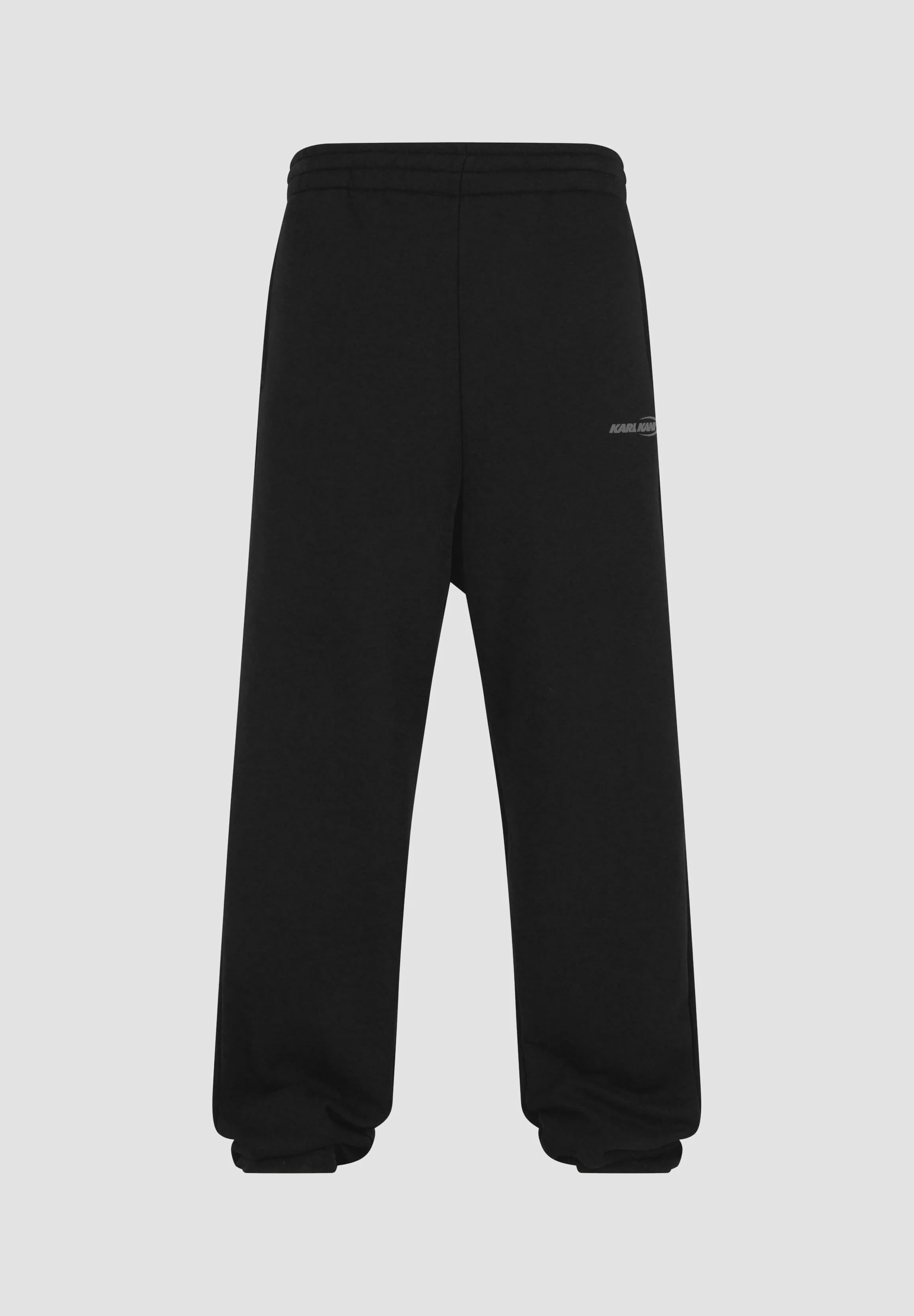 Kani Ellipse Straight Leg Sweatpants Black