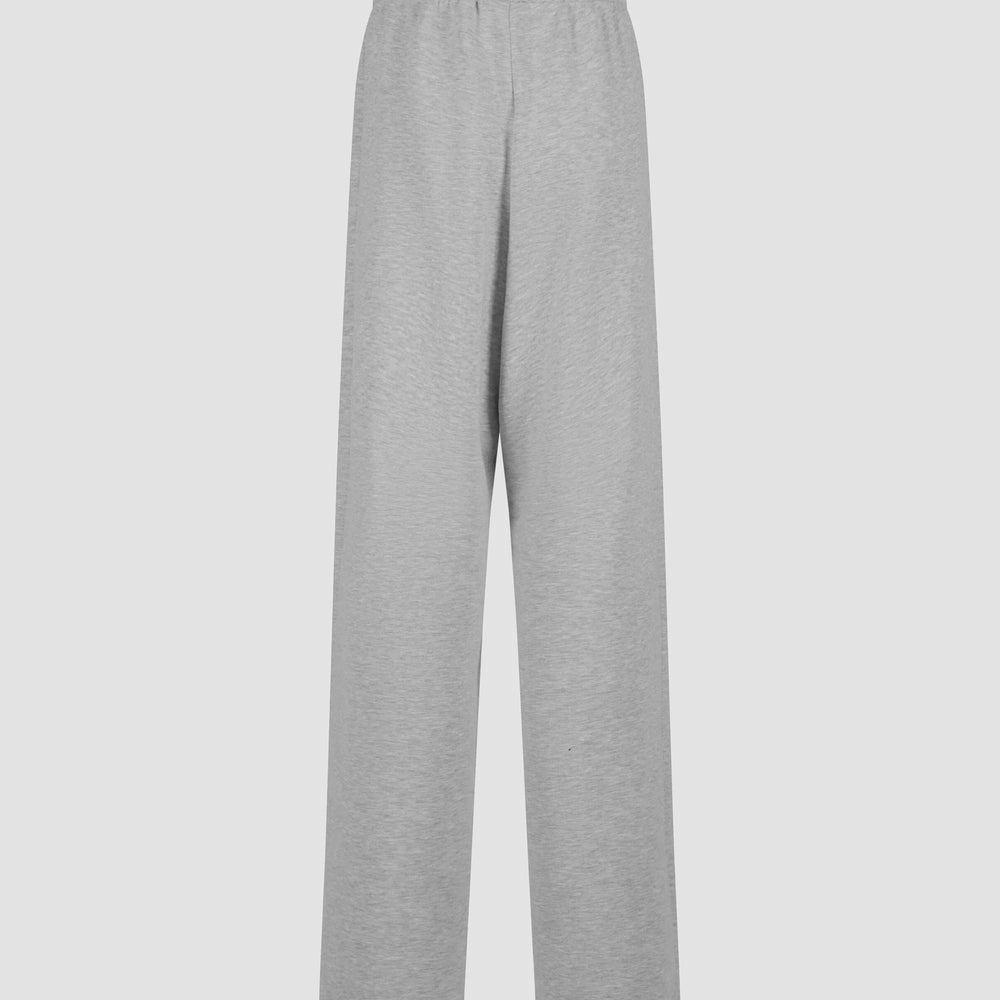 Kani Ellipse Straight Leg Sweatpants Grey Melange