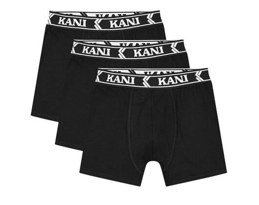 Retro Tape 3 Pack Boxer Briefs Black