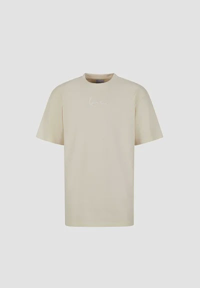 Small Signature Essential Tee Beige