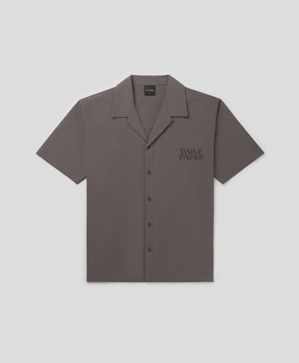 Chain Stitch Ss Shirt Army Green