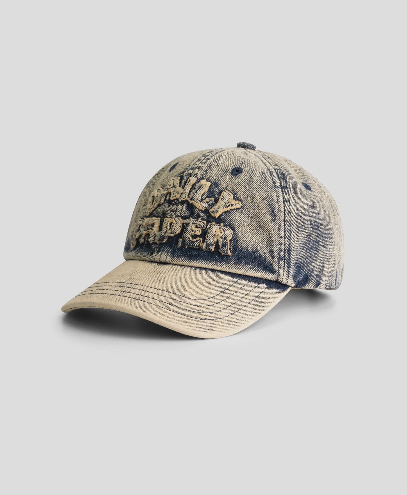 Dias Arch Stack Denim Cap Brown Wash