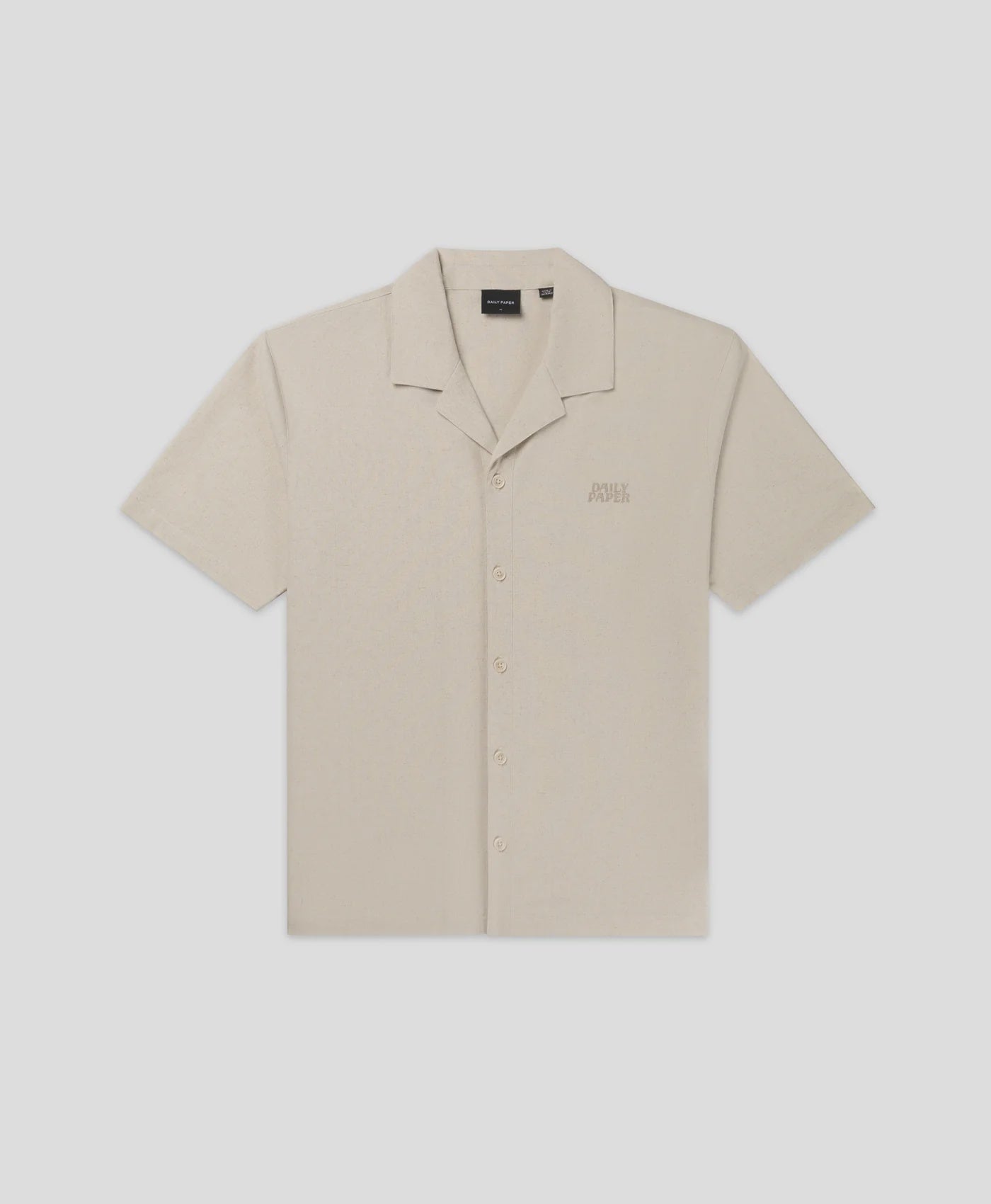 Linen Ss Shirt Beige