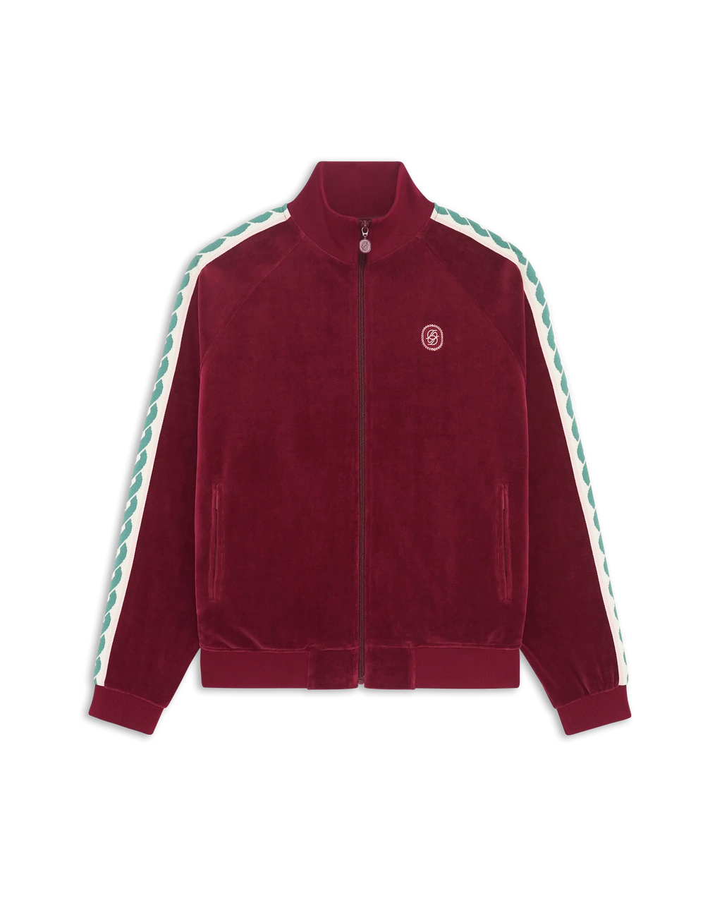 La Veste Survetement Velours Wine