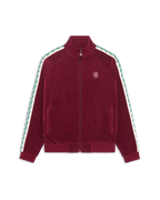 La Veste Survetement Velours Wine