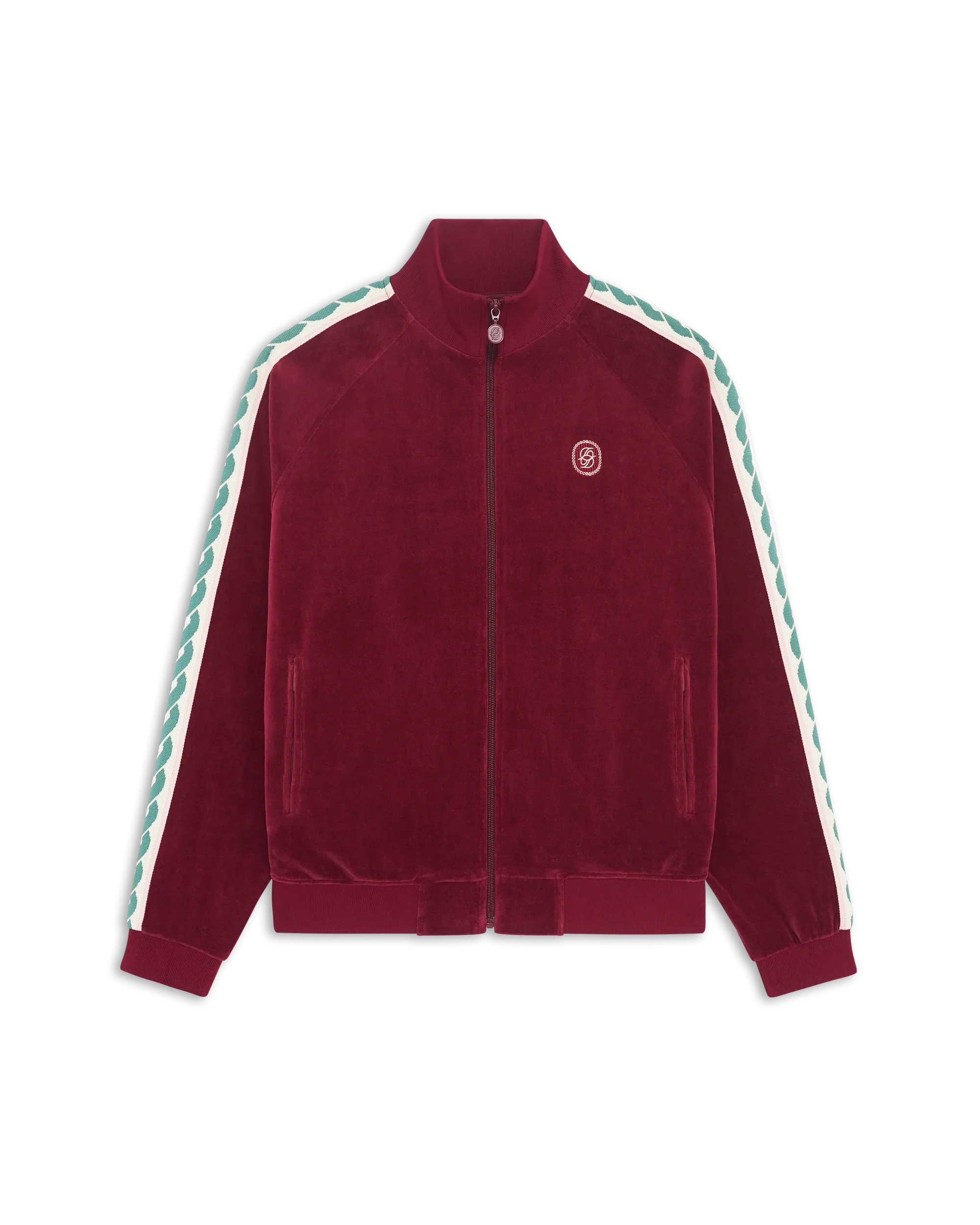 La Veste Survetement Velours Wine