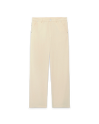 Le Pantalon Baggy Velours Ecru