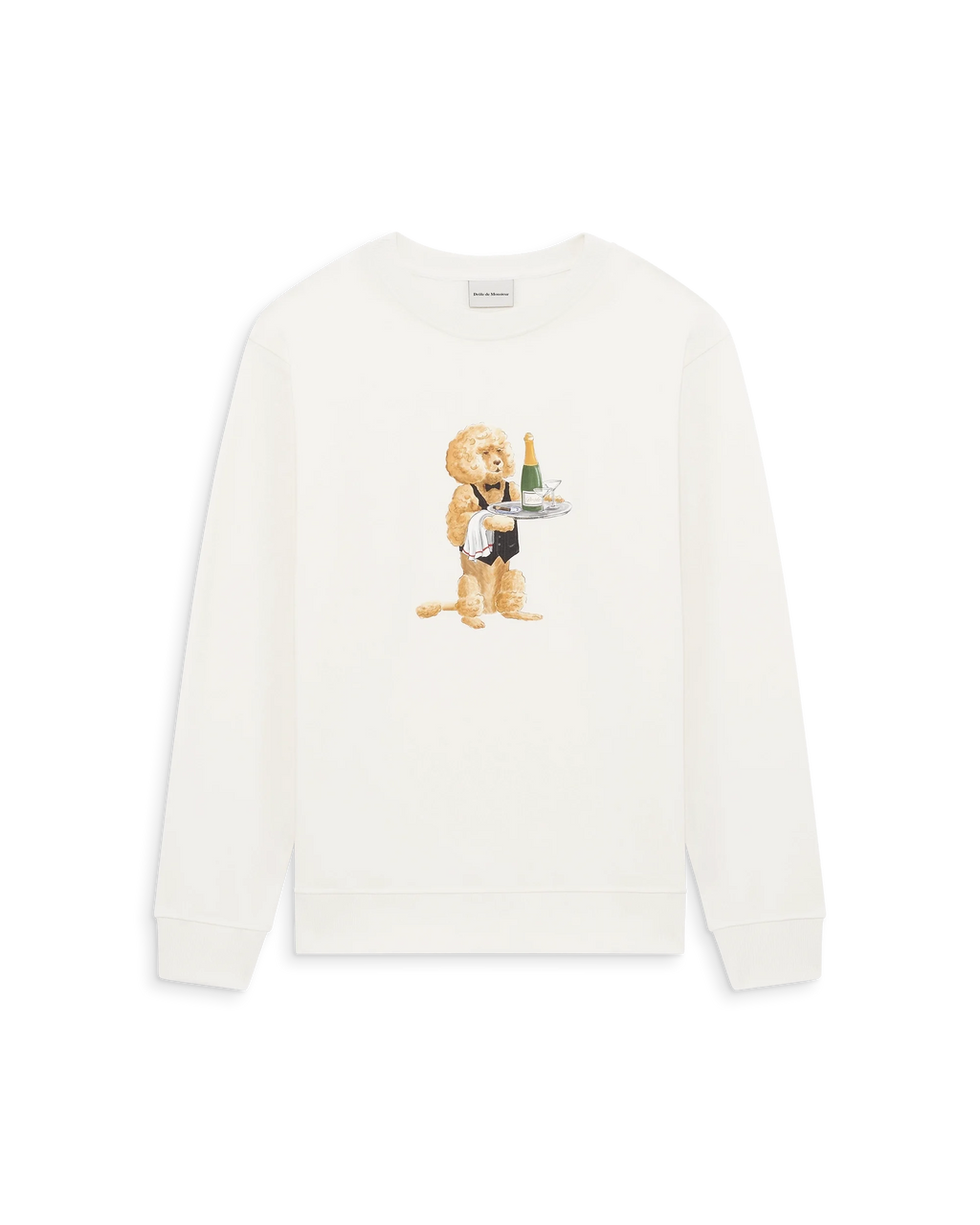 Le Sweatshirt Poodle Off White