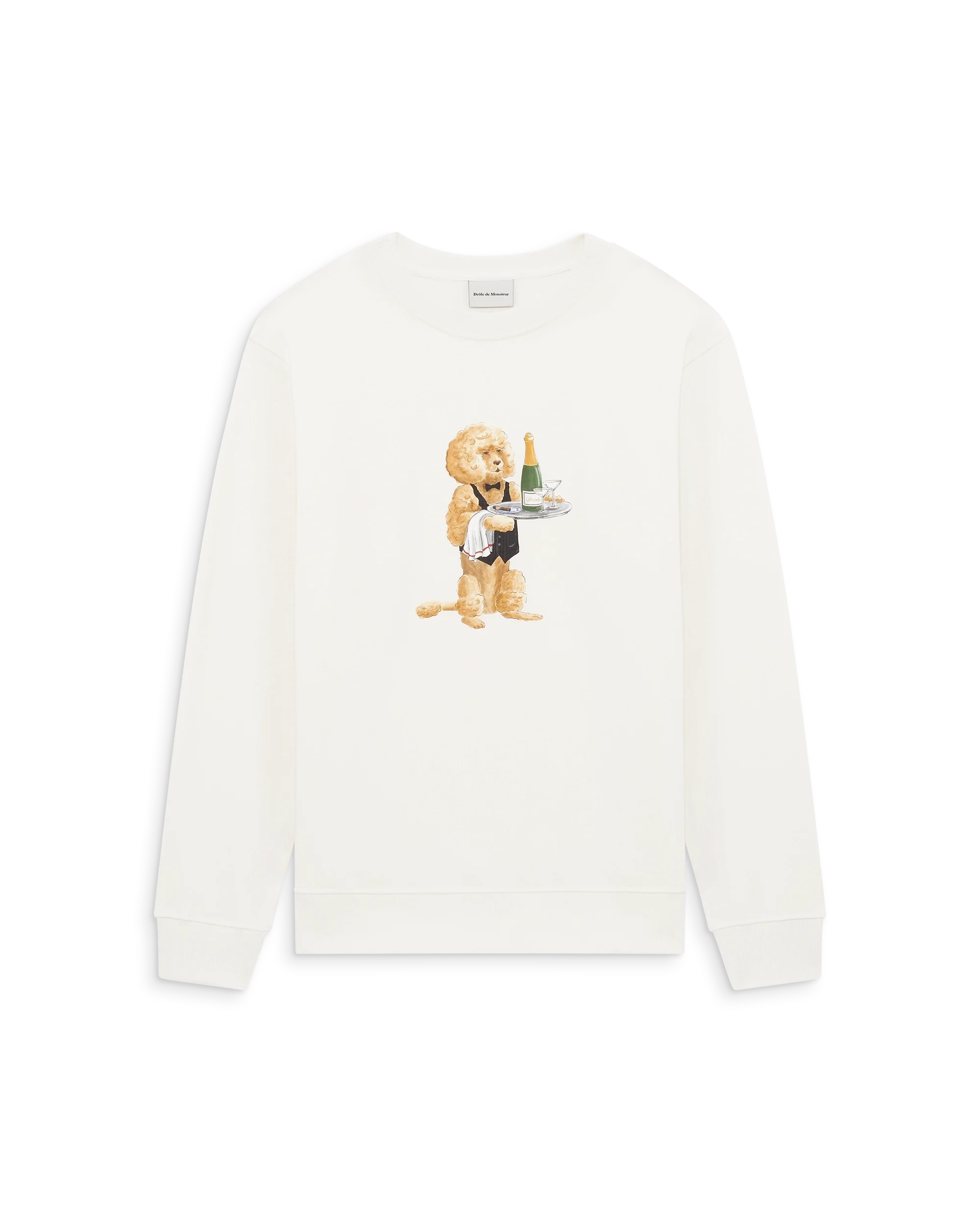 Le Sweatshirt Poodle Off White