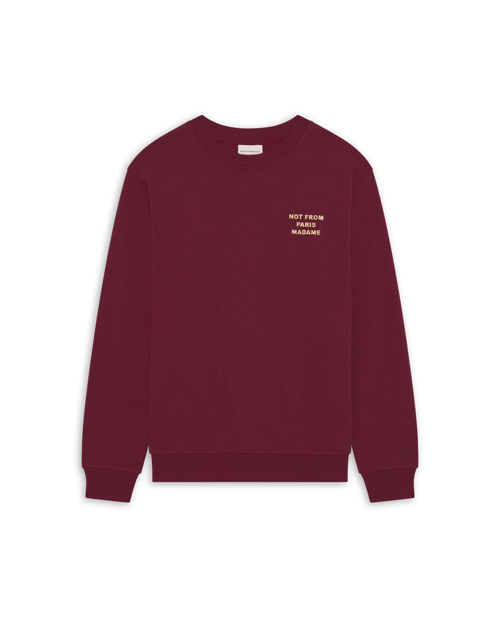 Le Sweatshirt Slogan Wine
