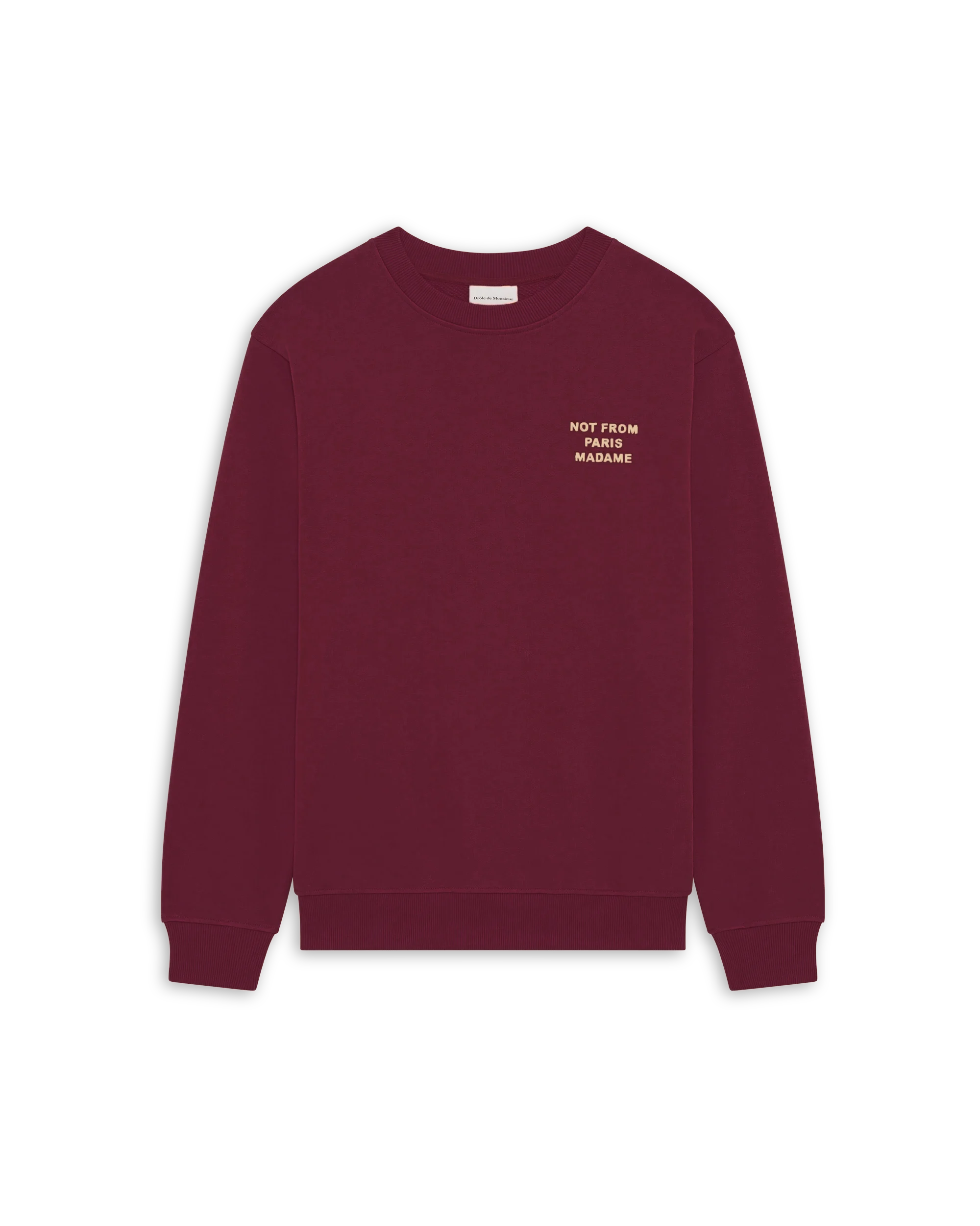 Le Sweatshirt Slogan Wine