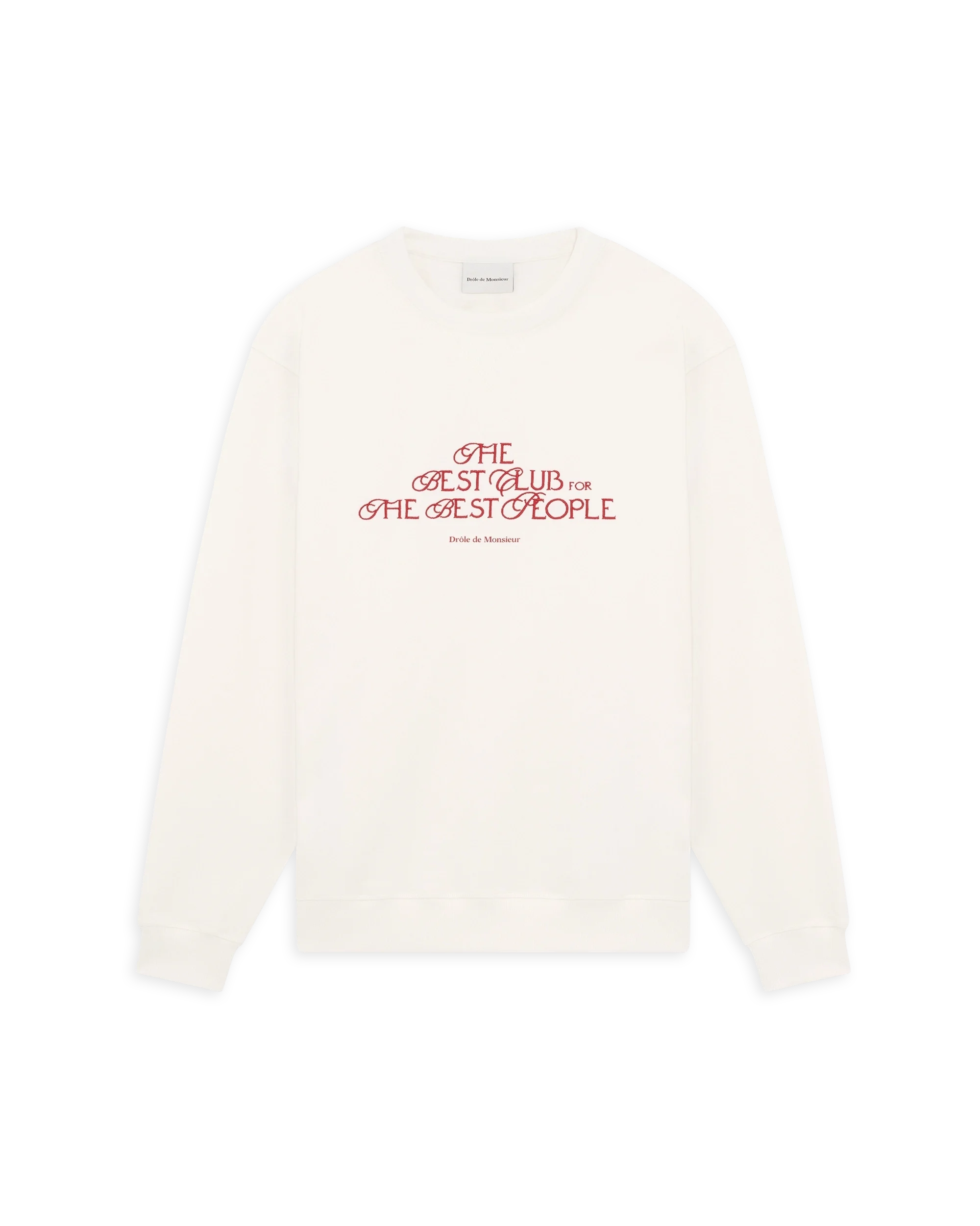Le Sweatshirt The Best Club Off White