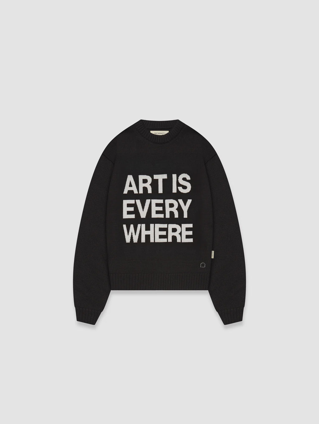 Deliria Knit Sweater Black