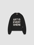 Deliria Knit Sweater Black