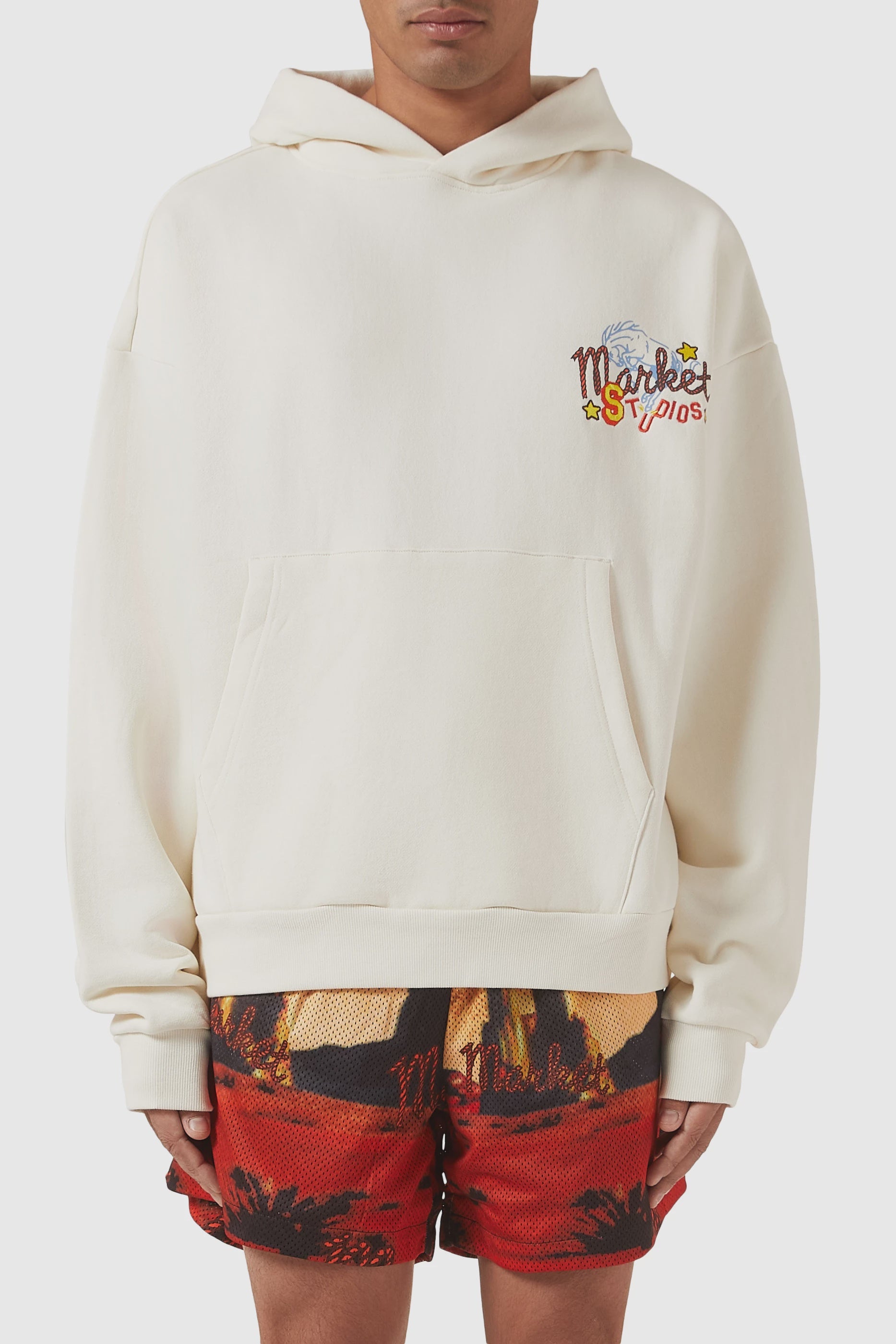 Desert League Hoodie unbleached cotton