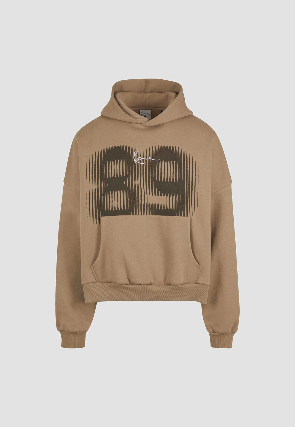Signature 89 Boxy Os Hoodie brown