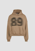 Signature 89 Boxy Os Hoodie brown
