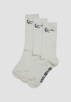 Signature Socks white
