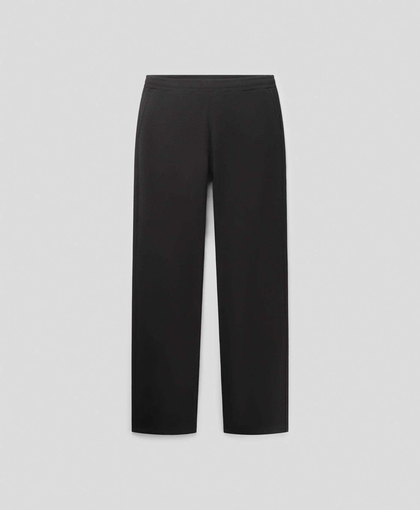 Mono Rib Pants Black