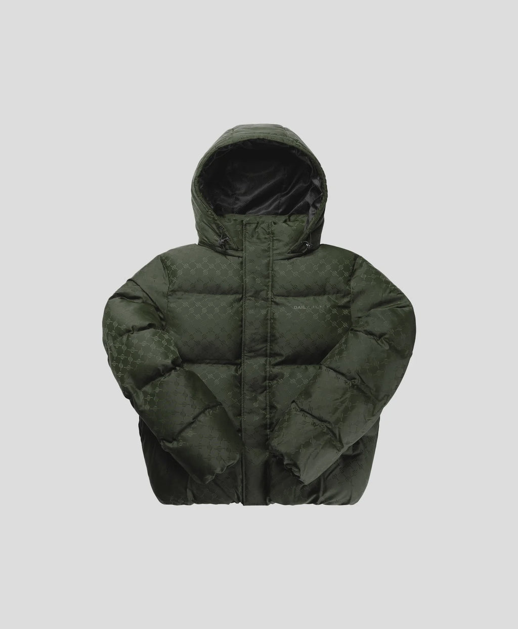 Monogram Puffer Jacket Rosin Green