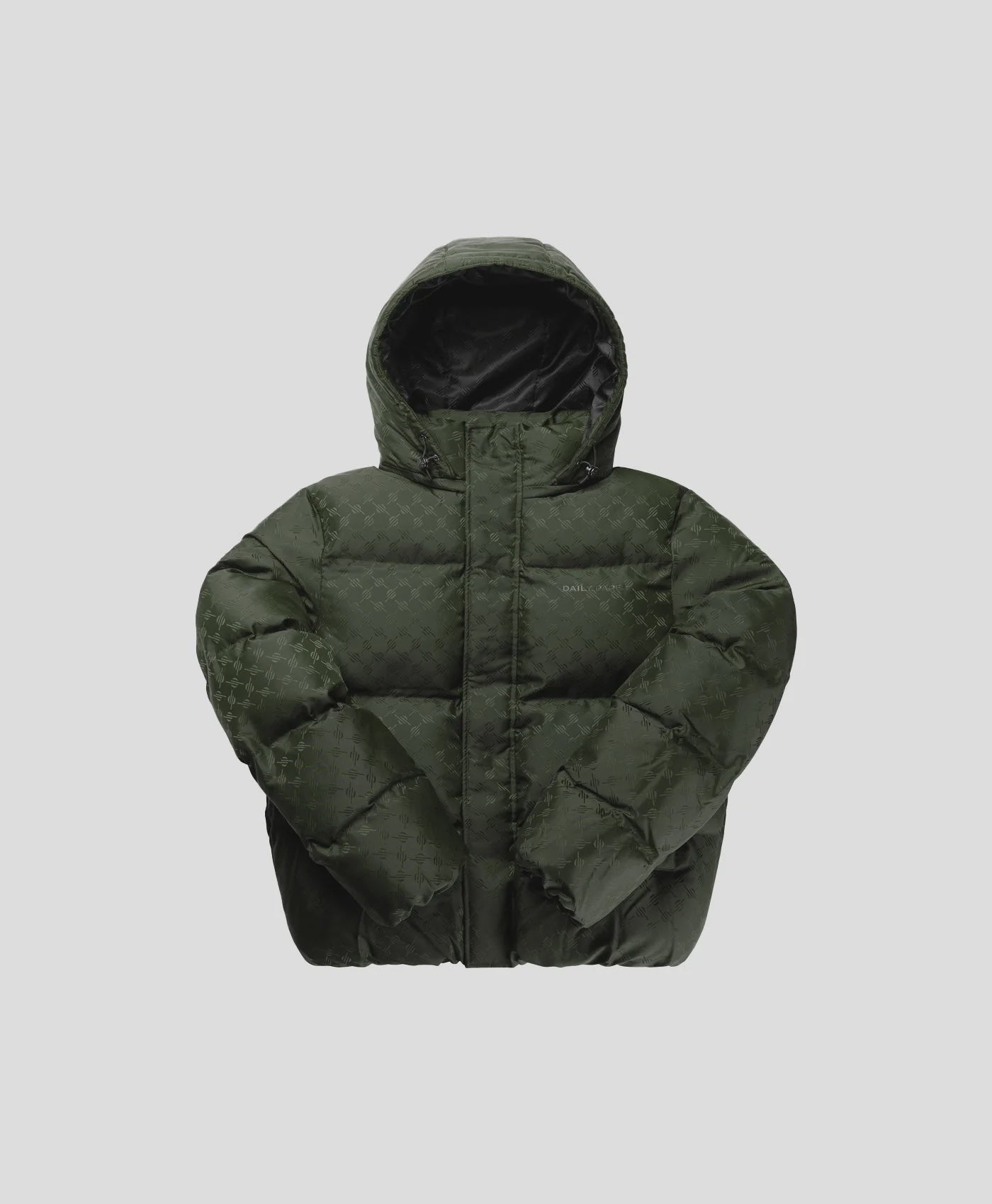 Monogram Puffer Jacket Rosin Green
