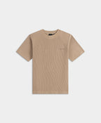 Waffle Boxy Ss T Shirt Irish Cream