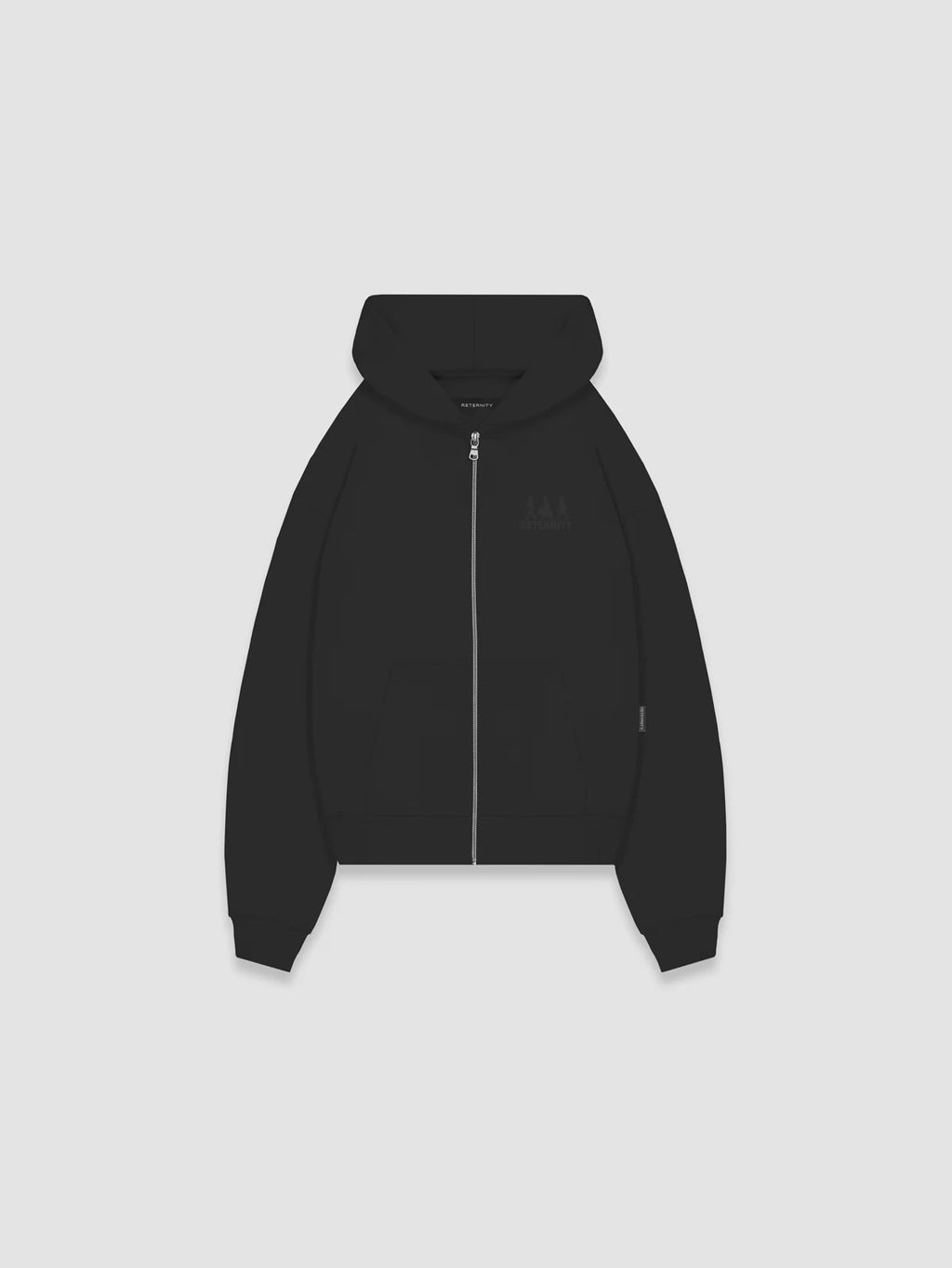 Creative Dept Logo Zip Hoodie Black