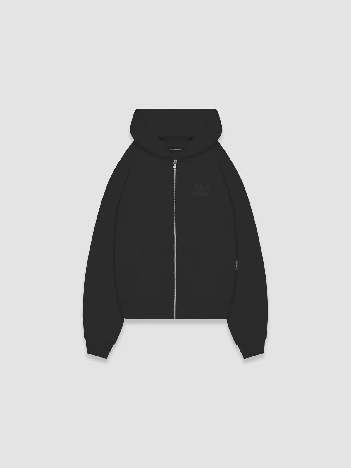 Creative Dept Logo Zip Hoodie Black